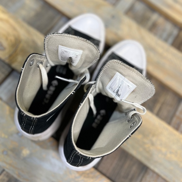 Iconic [Converse] Black Chuck Taylor All Star High Platform Shoes | 6.5 - 8.5 - Picture 11 of 16